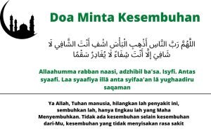 4 Doa Mustajab untuk Kesembuhan Diri Sendiri, Lengkap dengan Adab dan Ikhtiar Pendukung