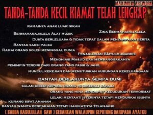 Tanda-Tanda Kiamat: Memahami dan Menghadapi Hari Akhir Menurut Perspektif Islam (syabab.com)