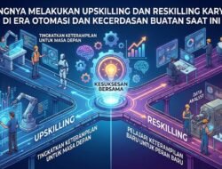 Pentingnya Melakukan Upskilling Dan Reskilling Karyawan Di Era Otomasi Dan Kecerdasan Buatan Saat Ini
