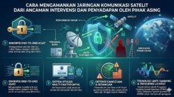 Cara Mengamankan Jaringan Komunikasi Satelit Dari Ancaman Intervensi Dan Penyadapan Oleh Pihak Asing