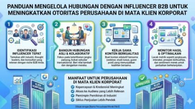Cara Mengelola Hubungan Dengan Influencer B2B Untuk Meningkatkan Otoritas Perusahaan Di Mata Klien Korporat