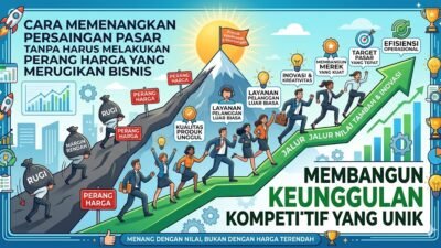Cara Memenangkan Persaingan Pasar Tanpa Harus Melakukan Perang Harga Yang Merugikan Bisnis