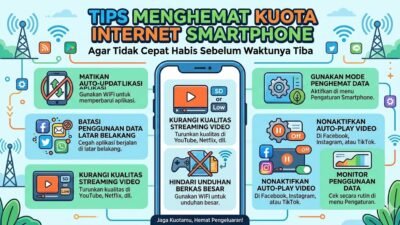 Tips Menghemat Kuota Internet Smartphone Agar Tidak Cepat Habis Sebelum Waktunya Tiba